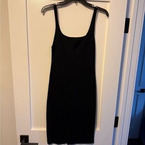 Zara Black Midi Dress